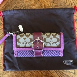 Coach Clutch/Wristlet